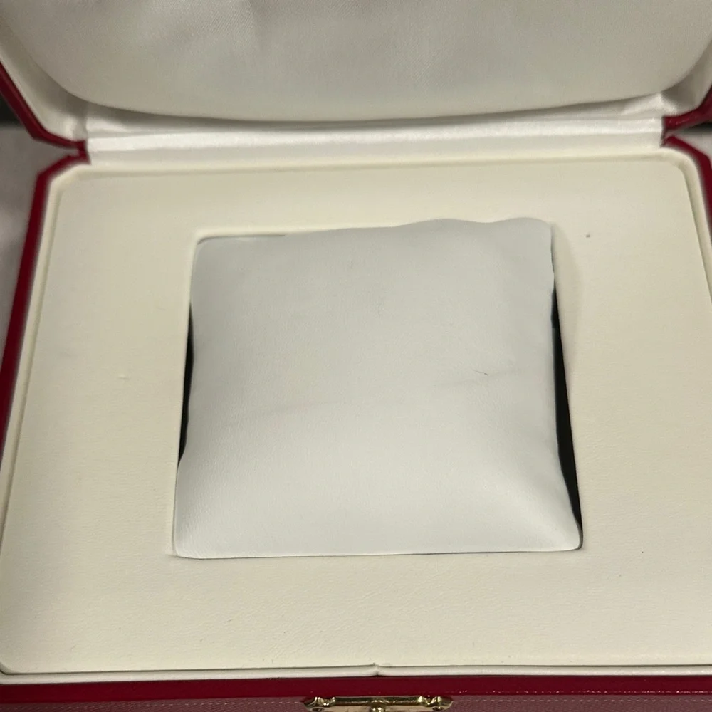 Cartier Red Jewelry Box with Gold Hardware - Picture 6 of 13